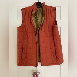 Simms Orange Primaloft Vest